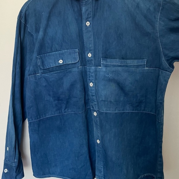 Vintage Ocean Pacific Indigo dyed shirt - Picture 5 of 7